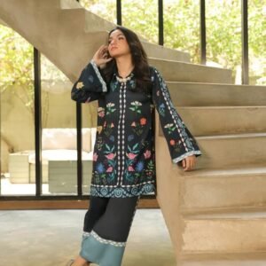 Enchanted Garden Premium Digital Printed Lawn 2-Piece Set